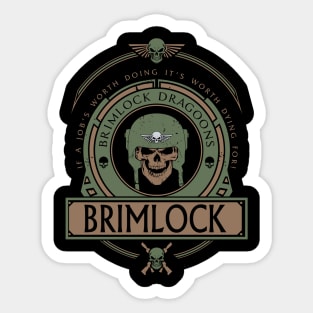 BRIMLOCK - CREST EDITION Sticker